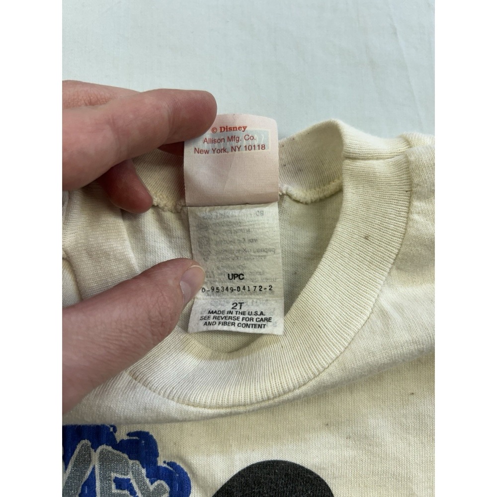 Vintage Mickey For Kids T Shirt Size 2T - Picture 5 of 5